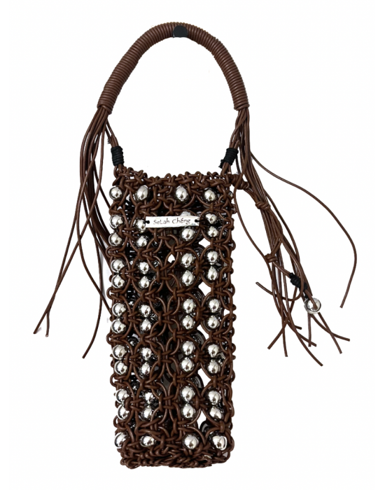 Woven Beaded handbag