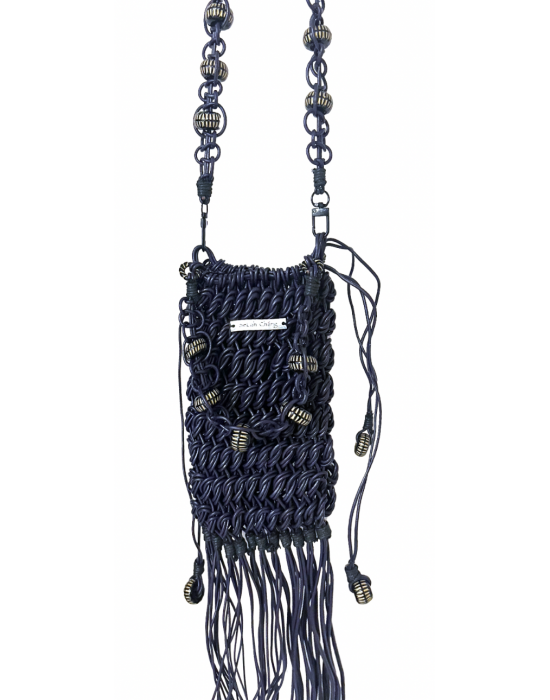 Fringe Beaded Handbag