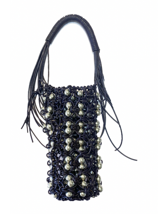 Woven Beaded handbag