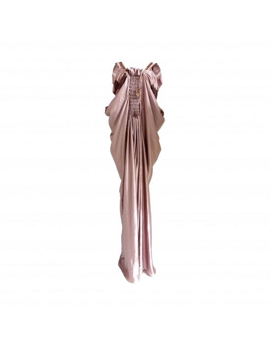 Lustrous Lalac Goddess Gown